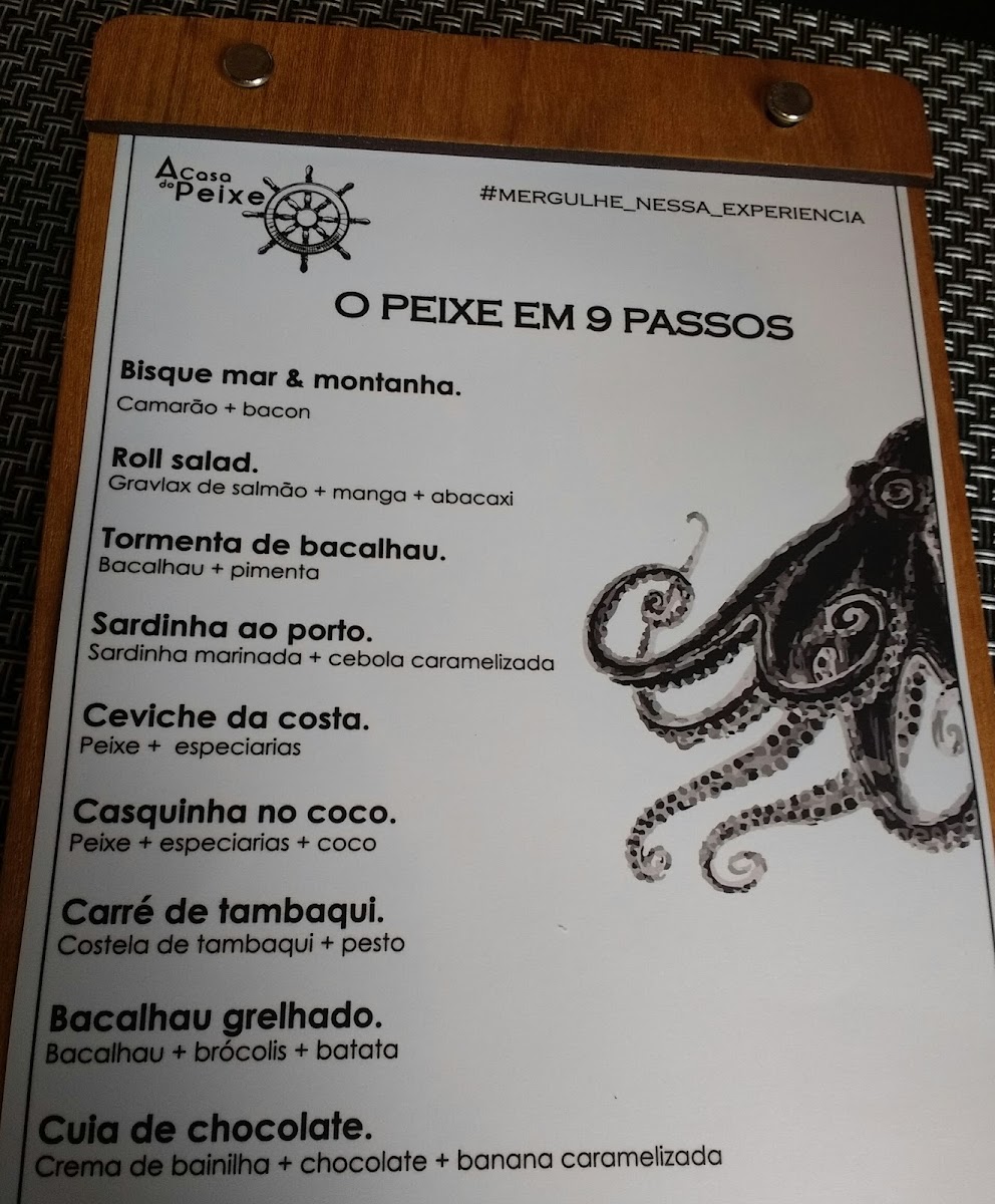 Menu A Casa Do Peixe - Bacalhau, Peixes, Comida Brasileira-3
